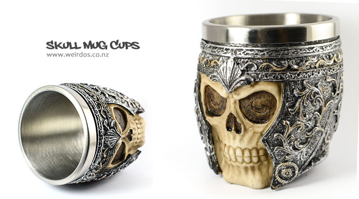 helmet skull cups