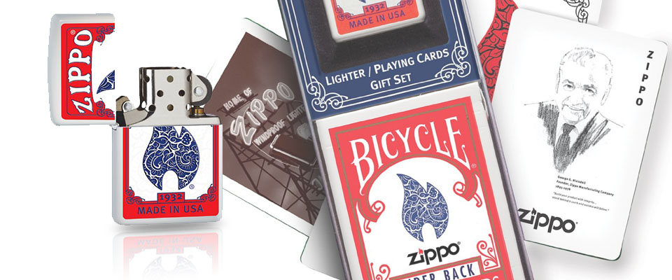 Perfect Gift idea !! Zippo Card and Lighter Gift Set